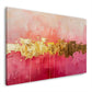Pittura astratta rosa oro moderna dai toni caldi quadro