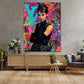 Pop Art Audrey icona fashion elegante quadro