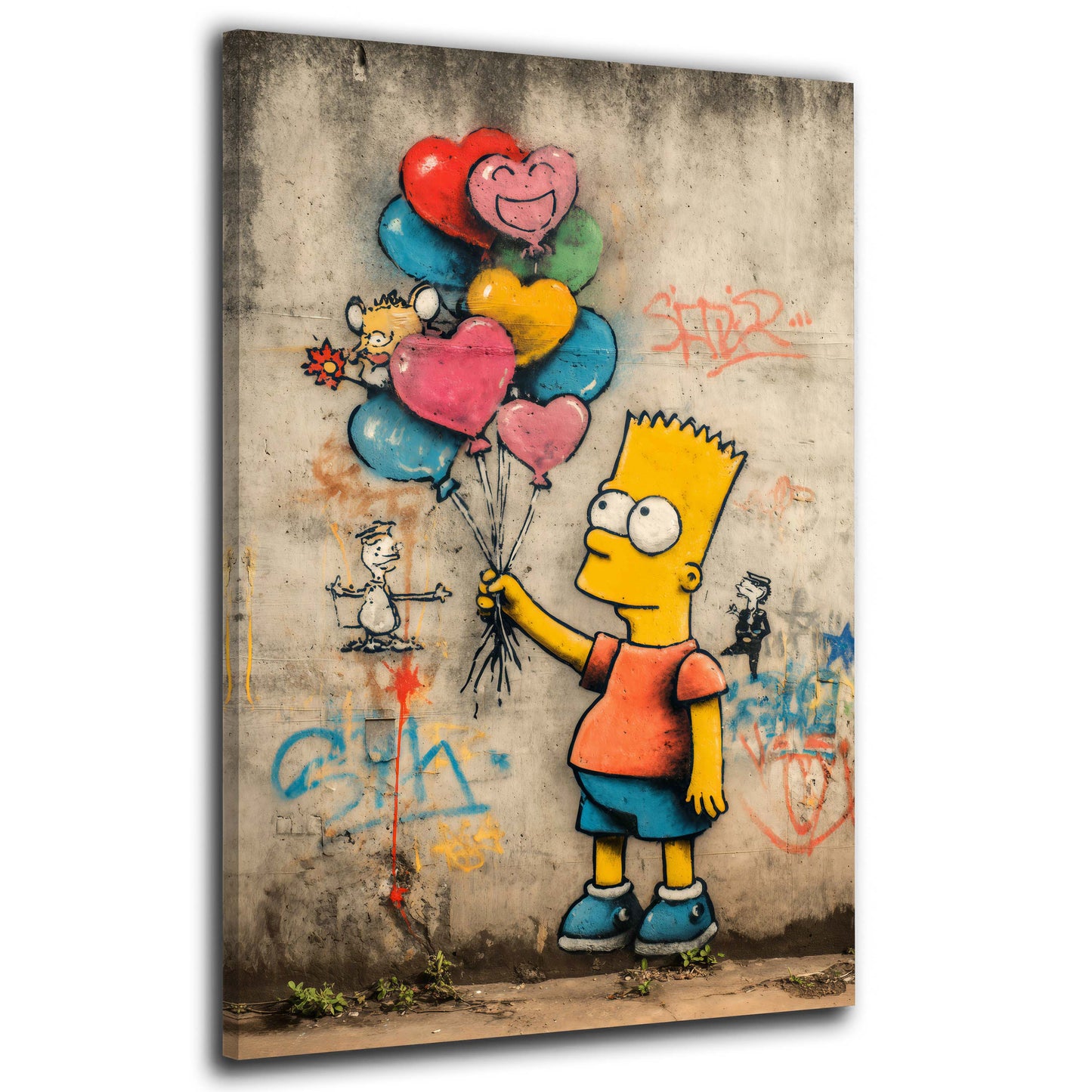 3_2_Vorlage vertikal>> Gemäldedruck auf Leinwand