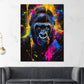 Pop Art gorilla colorato espressione vivace quadro