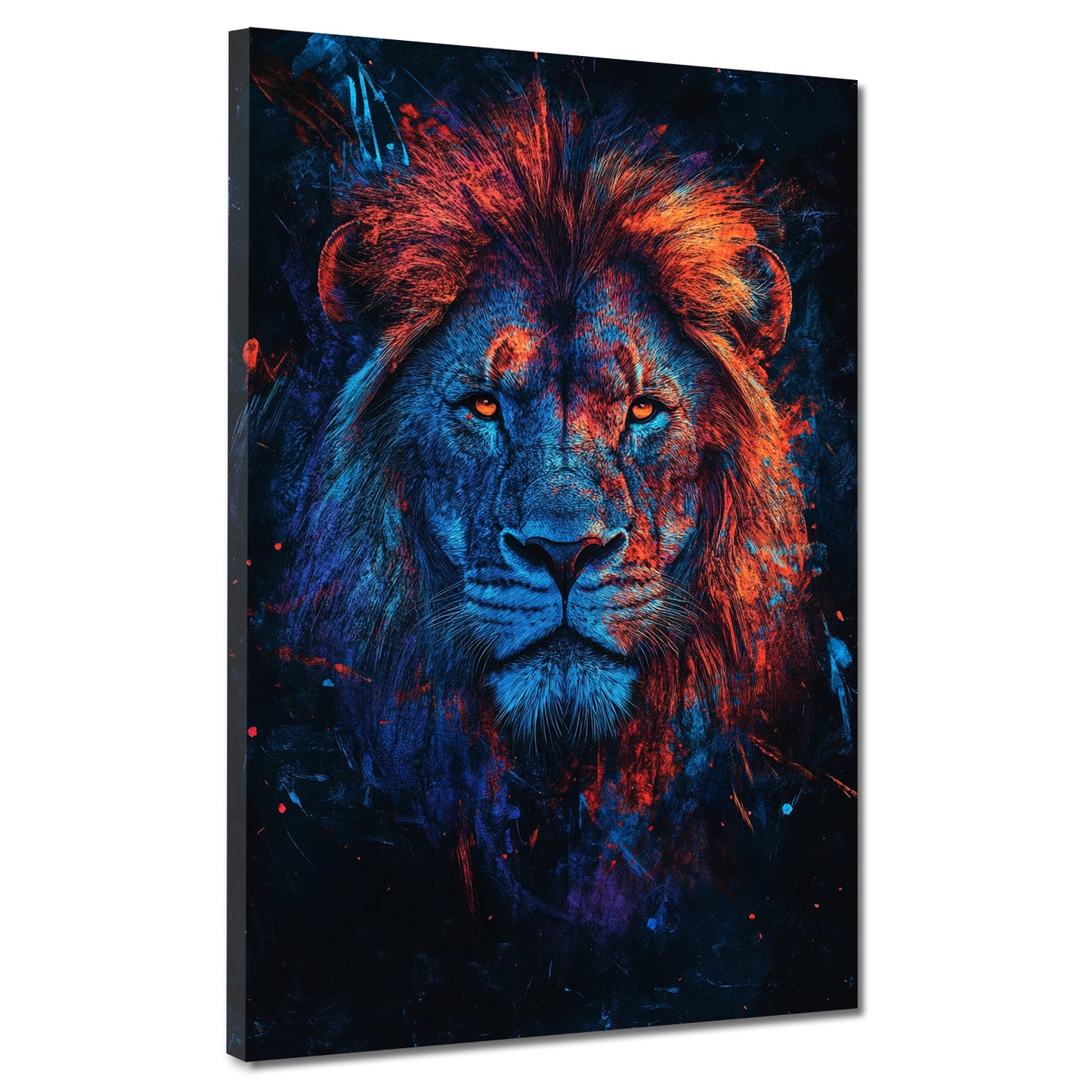 4_3_Vorlage vertikal >> Bilddruck auf Leinwand