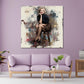 Pop Art Marilyn icona fashion in stile vintage quadro