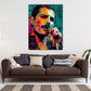 Pop Art Mercury con microfono quadro