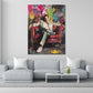 Pop Art Mercury rilassato con sfondo vivace quadro