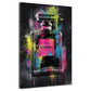 Pop Art profumo flacone moda colorato quadro