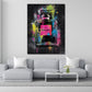 Pop Art profumo flacone moda colorato quadro