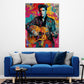 Pop Art ritratto elvis con chitarra quadro