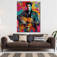 Pop Art ritratto elvis con chitarra quadro