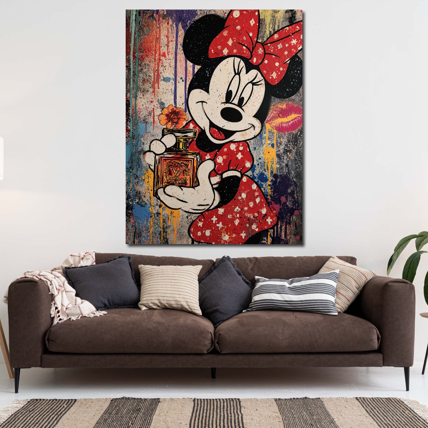 Pop Art topo profumo lusso moda colorato quadro