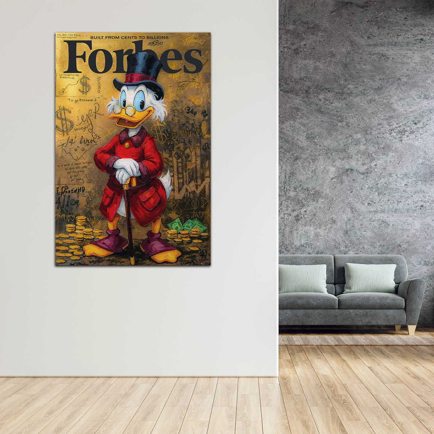 3_2_Vorlage vertikal>> Gemäldedruck auf Leinwand