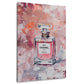 Profumo rosa eleganza arte moderna quadro
