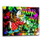 Quadro Zio Paperone motivazionale Pop Art Loving Money