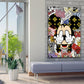 Quadro Topolino Abstract Style