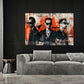 Ritratto band Depeche Mode stile Pop Art colorato quadro