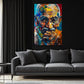 Quadro Gandhi moderno ambientato