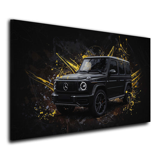 Suv nero classe g arte pop quadro