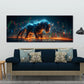 Toro borsa trading grafico motivazione business successo quadro