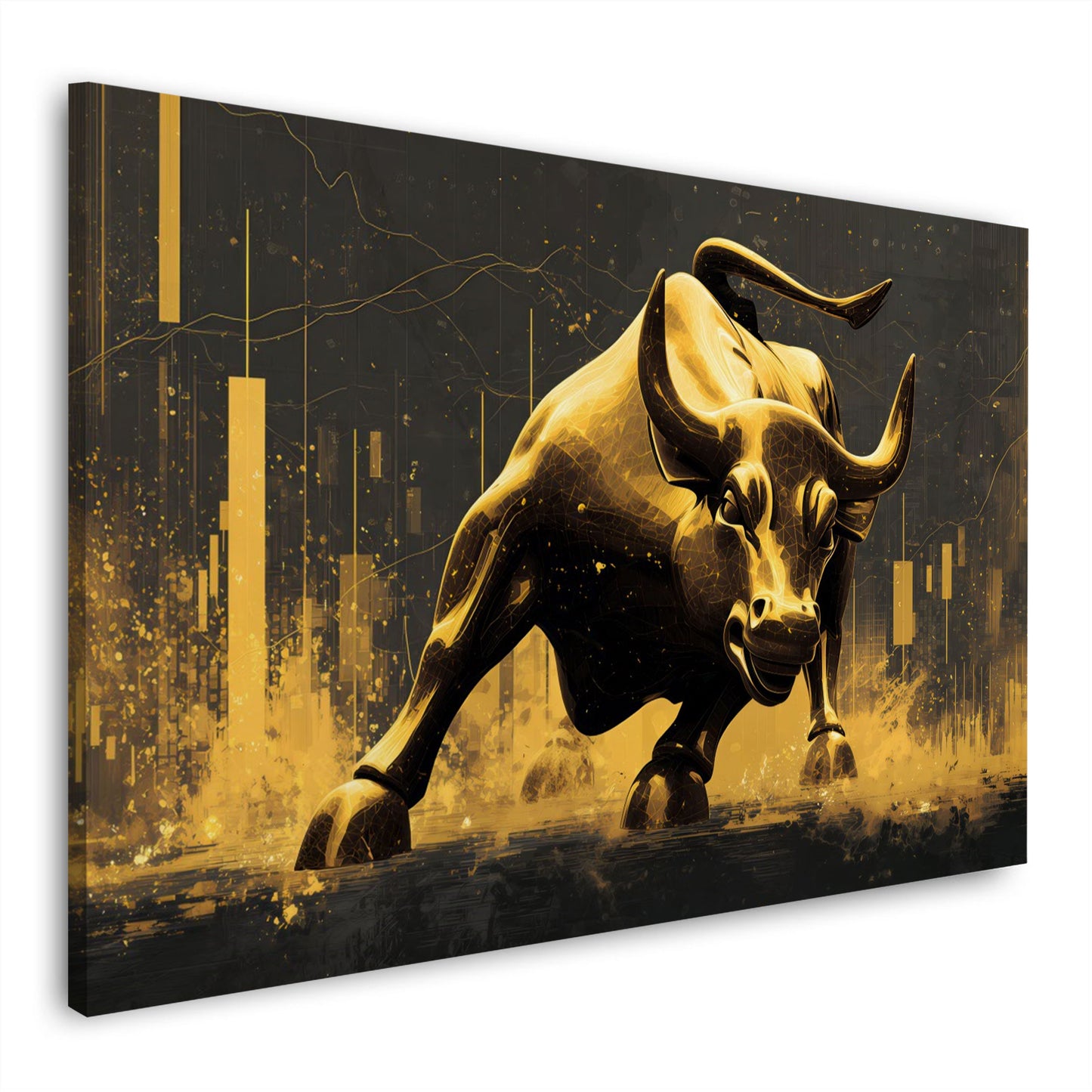 Toro oro borsa trading successo mercato crescita quadro