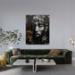 Tupac only god can judge me ritratto leggendario nero quadro