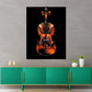 Violino arte digitale moderna musica quadro