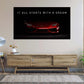 Quadro Lamborghini It All Starts With A Dream Red Style - Artedinoi