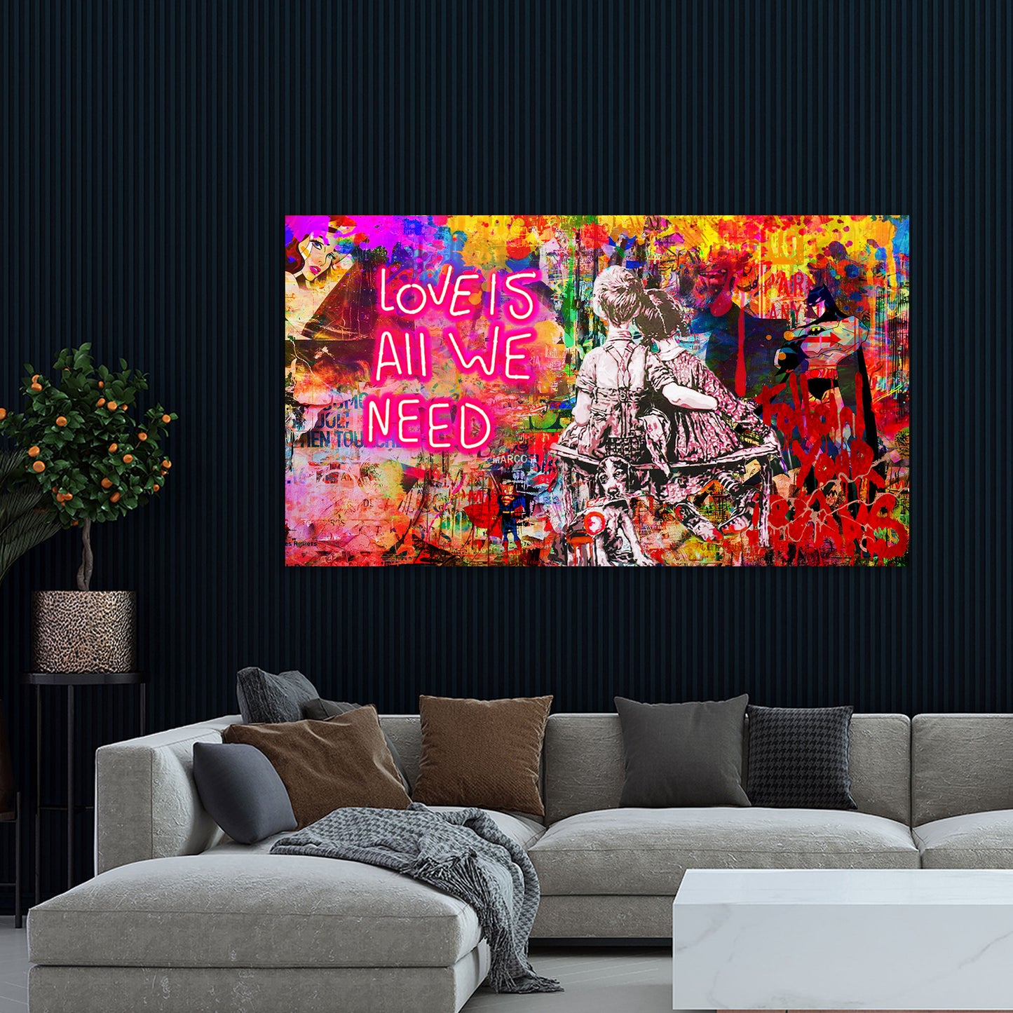 16_9_Vorlage >> Bilddruck auf Leinwand