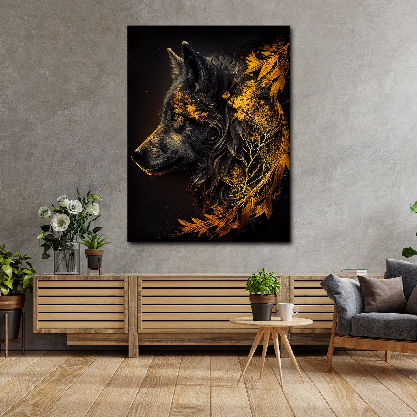 4_3_Vorlage vertikal >> Bilddruck auf Leinwand