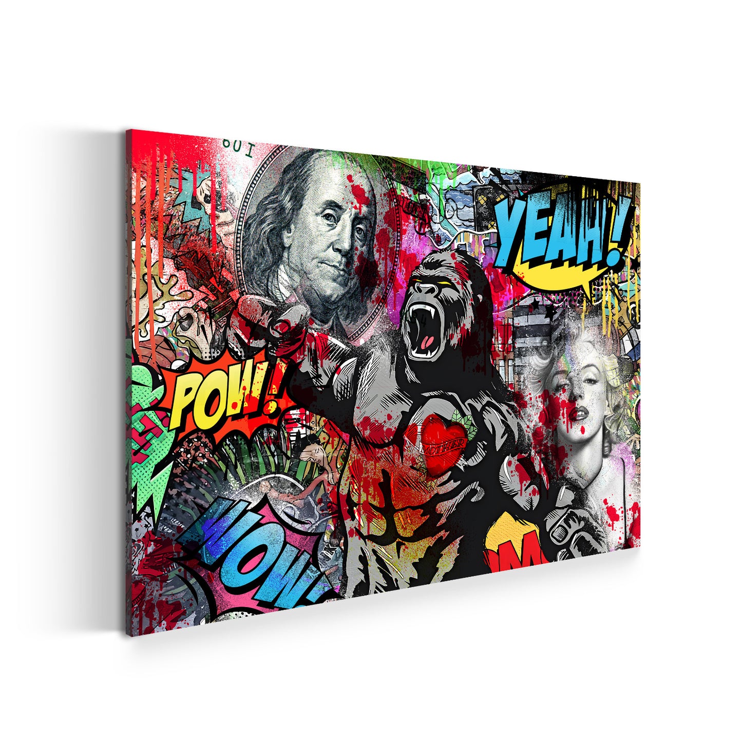 3_2_Vorlage horizontal>> Gemäldedruck auf Leinwand