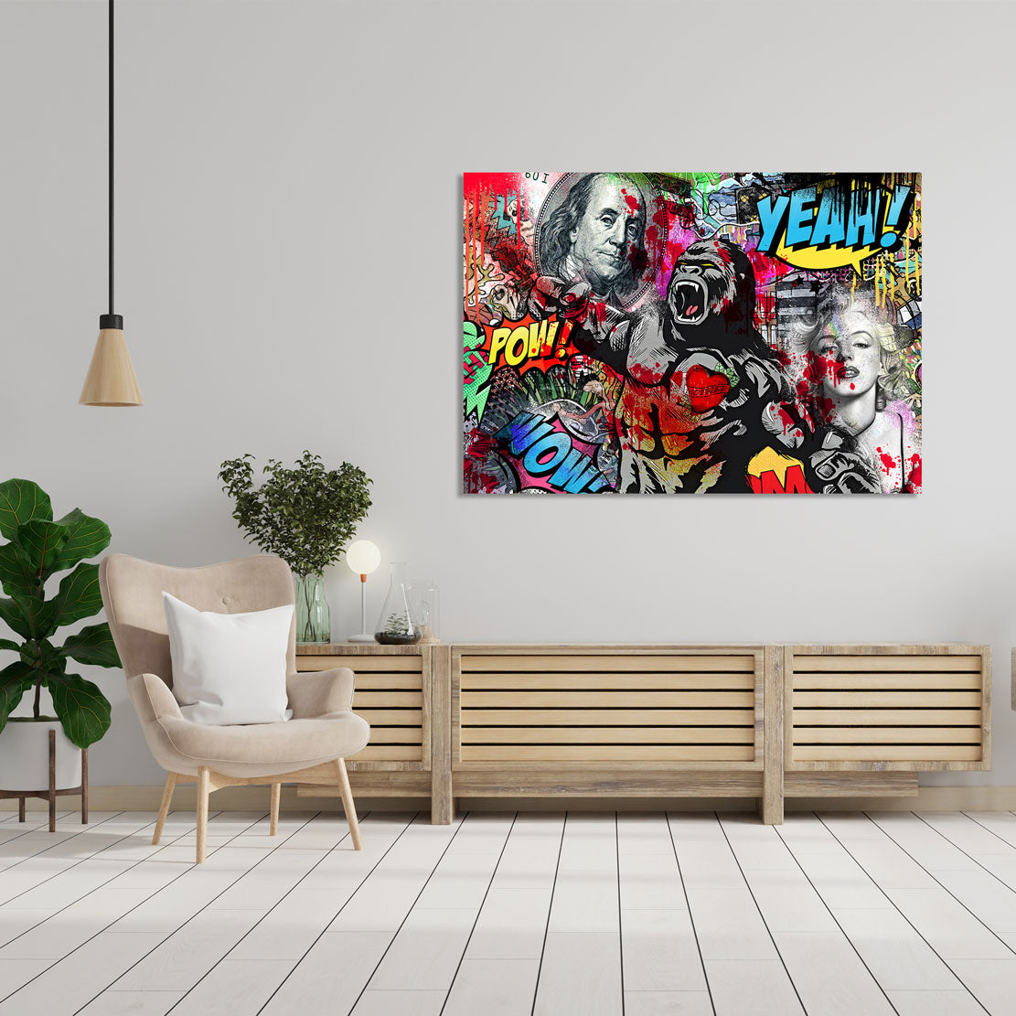 3_2_Vorlage horizontal>> Gemäldedruck auf Leinwand