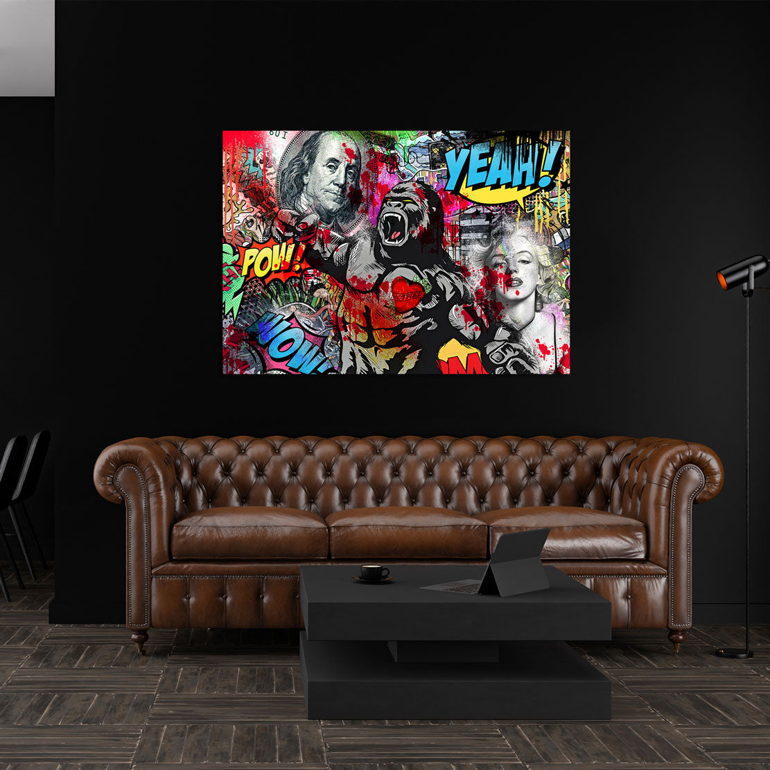 3_2_Vorlage horizontal>> Gemäldedruck auf Leinwand