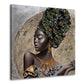 Afrikanische schöne Frauen-Leinwandbild