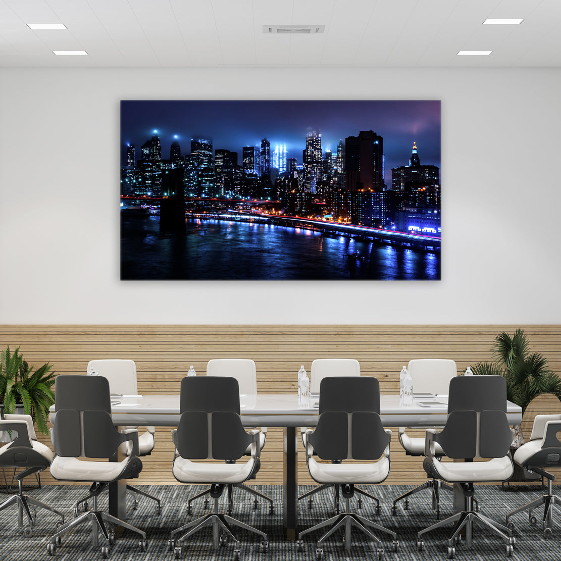 Quadro stampa su tela USA New York Manhattan Bridge - Artedinoi