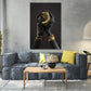 Bilddruck auf Leinwand Afrikanische Frau Black Hands Style