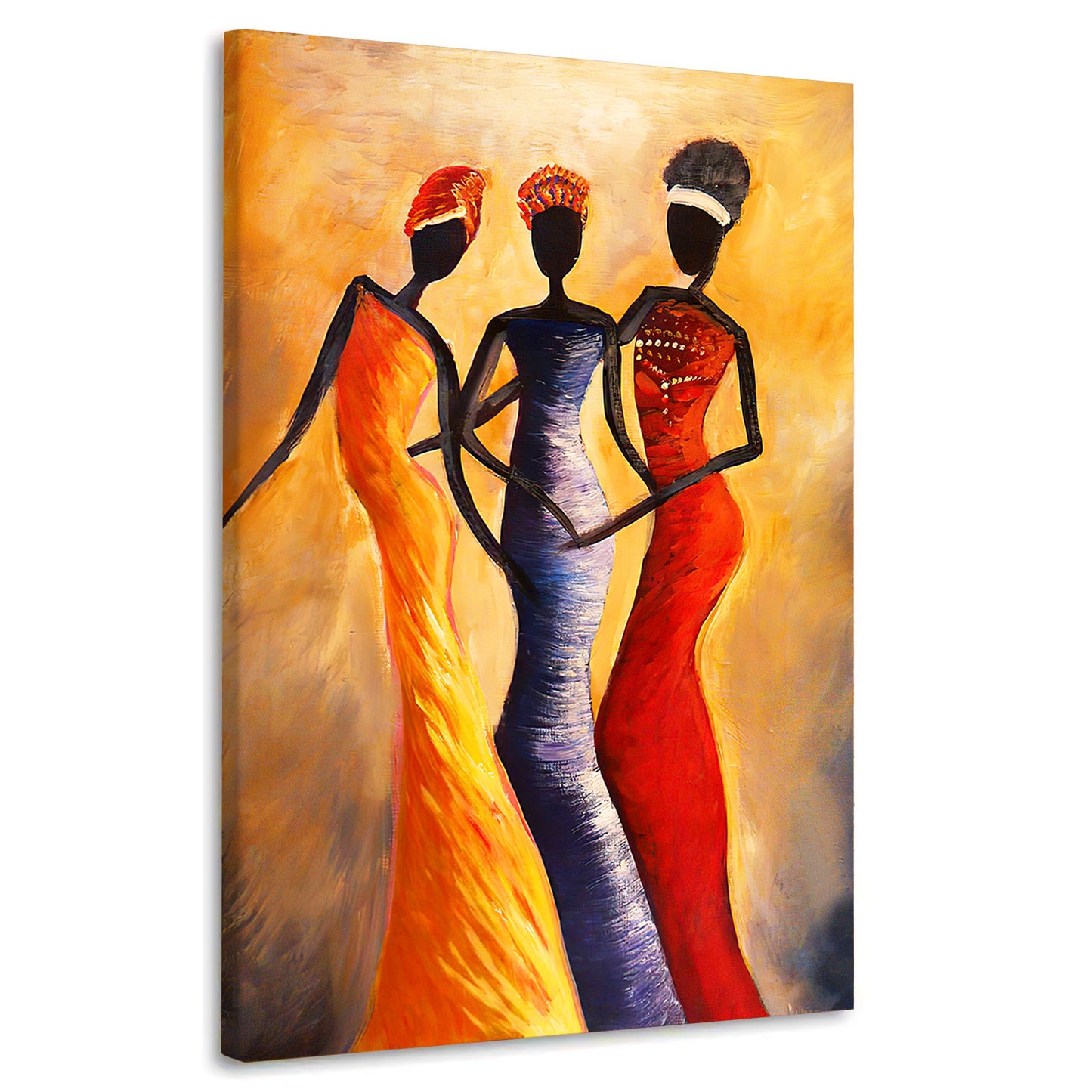 Leinwandbild Afrikanische Frauen African Elegance Abstract Style