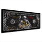 Bilddruck auf Leinwand Dollar Der Pate Pop Art Pate Style