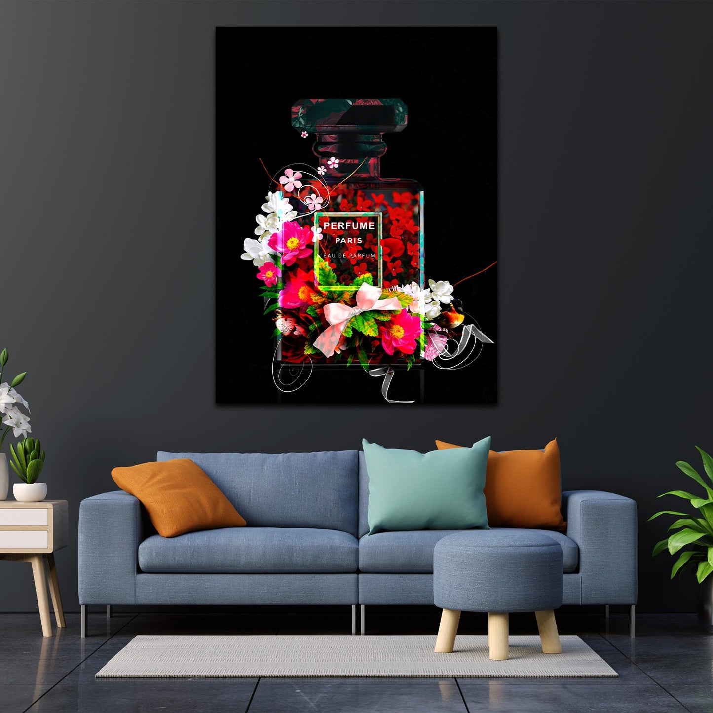 Quadro Bottiglia di profumo Lifestyle di lusso Pop Art